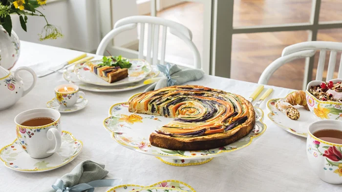 První jarní brunch? Připravte svým hostům zeleninový quiche